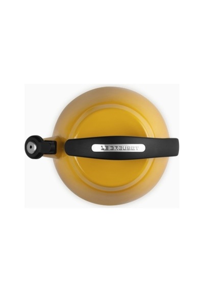 Le Creuset Su Isıtıcısı Çanı 2,1 L, Emaye Karbon Çelik, Şık Ve Dayanıklı Su Isıtıcılar Sarı 4