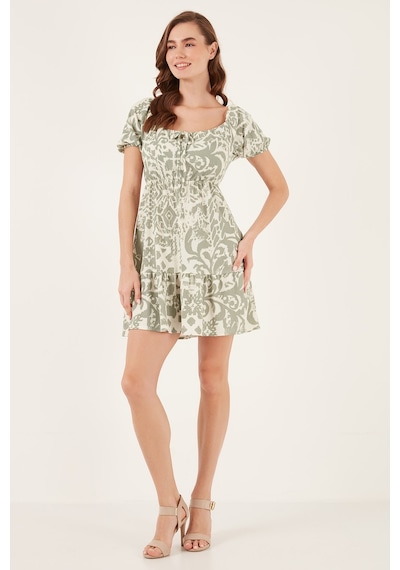 Lela Bayan Elbise 5865728 Olive Olive