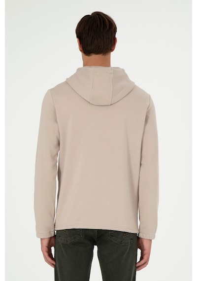U.s. Polo Assn. Erkek Taş Sweatshirt 50293310-vr049 Taş