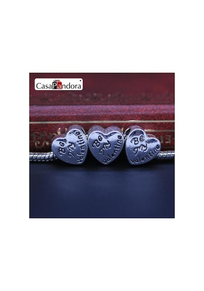 My Valentine Charm. Charm Bileklik Uyumlu Gümüş Gümüş