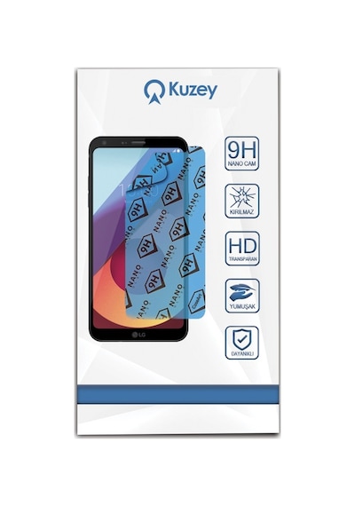LG Uyumlu Q6 Nano Glass Esnek Kırılmaz Ekran Koruyucu Cam (477980558)