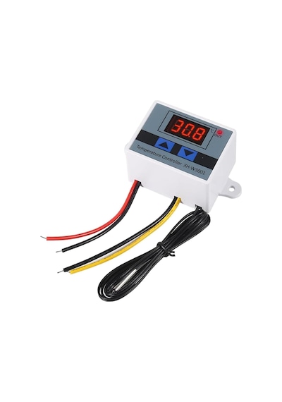 Dijital Termostat Kuluçka Termostatı Xh-w3001 220v Ac Dijital Termostat 1500w Akvaryum Termosta