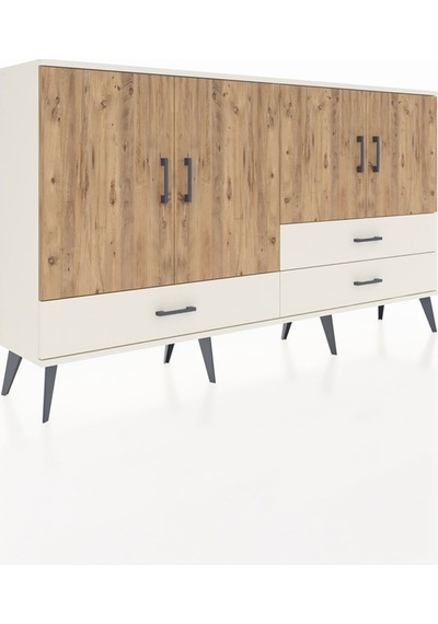 Arges Konsol 5 Raflı 3 Çekmeceli 4 Kapaklı 176x30x99 Aytaşı-çam/a Aytaşı-çam/aytaşı Arges Konsol 5 Raflı 3 Çekmeceli 4 Kapaklı 176x30x99 Aytaşı-çam/a Aytaşı-çam/aytaşı