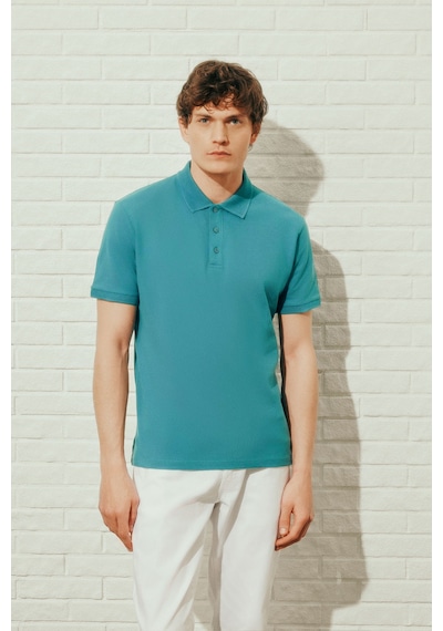AC&Co / Altınyıldız Classics Altinyildiz Classics Erkek Petrol Slim Fit Dar Kesim Polo Yaka %100 Pamuk Tişört 4A4820200001PETS Petrol AC&Co / Altınyıldız Classics Altinyildiz Classics Erkek Petrol Slim Fit Dar Kesim Polo Yaka %100 Pamuk Tişört 4A4820200001PETS Petrol