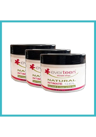 Bezos Everteen Bayan Natural Gel 3 X 100 Ml Hijyenik Jeli Dfnbez