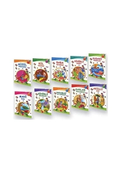 Mercek Çocuk Çok Öykü Dizisi 10 Kitap