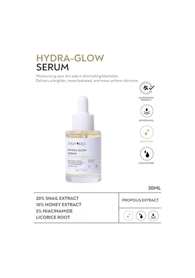 Nemlendirici, Aydınlatıcı, Yatıştırıcı, Canlandırıcı Serum 30 Ml Salyangoz Özü & Bal & Niasinamid