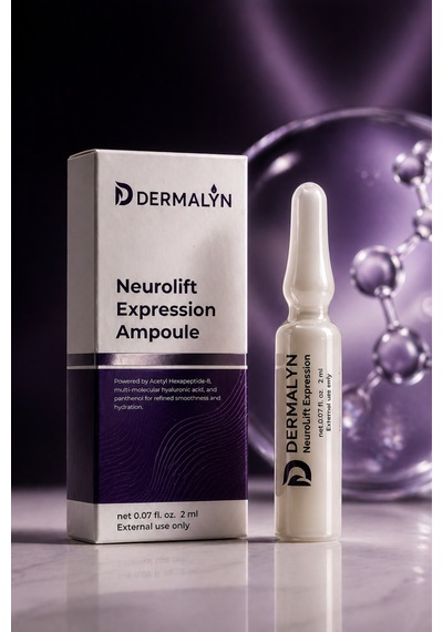 Dermalyn 5 Adet Peptid Etkili Dolgunlaştırıcı Kırışıklık Mimik Karşıtı Ampul Serum Dermaroller Dermapen