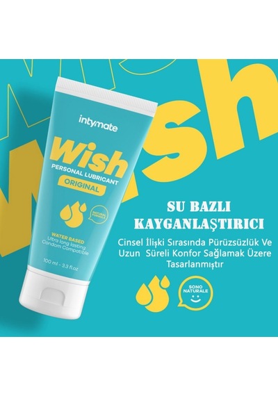 İntimateline Wish Original 100 Ml Kayganlaştırıcı Jel