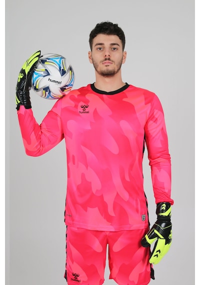 Hummel Elegance Profesyonel Kaleci Forması Nar Çiçeği