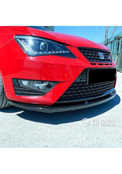 Seat Ibiza 2008-2017 Cupra Piano Black Ön Lip Plastik Boyalı