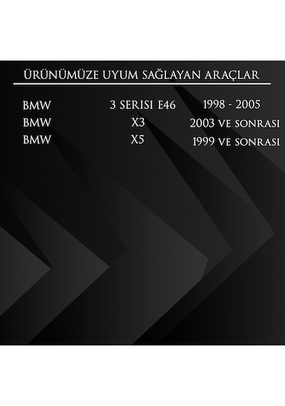 Bmw 3 Serisi E46, X5,x3 İçin Lift Dayama Takozu