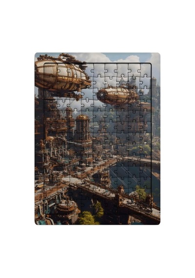 Ghostbastır Design Anno 99 Parça Ayaklı Puzzle Dekoratif Çocuk Yapbozu 062