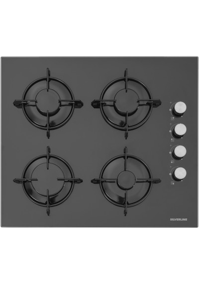 Silverline BO6501B01 - CS5349B01 - 2240 Conic 60 Siyah Ankastre Set
