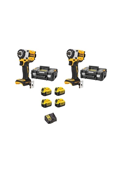 2 Adet Dcf922 Somun Sıkma Makinası+4x4ah Akü+1x Dolum Cihazı - 568519222