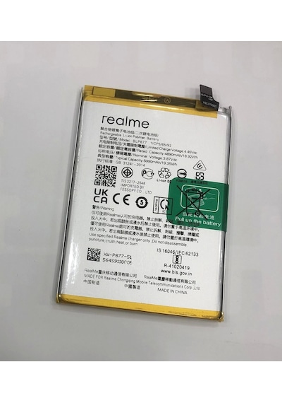 Realme C30s Batarya 5000 Mah