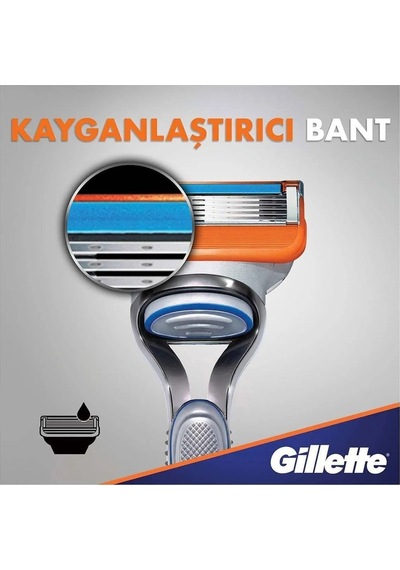 Gillette Fusion5 Tıraş Makinesi + Tıraş Jeli 200 ML