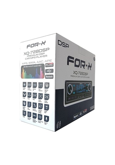 Garaj Dünyası For-x Xq-728dsp 4 Amfi Çıkışlı Profesyonel Yeni Ser