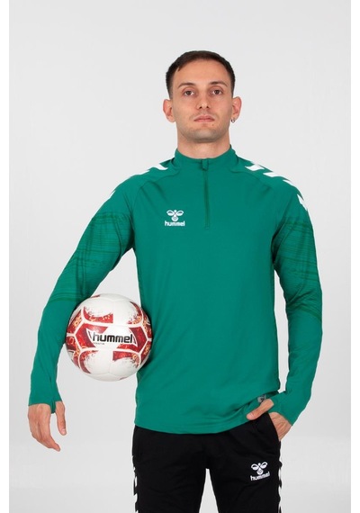 Hummel Line Antrenman Eşofman Üstü Yeşil
