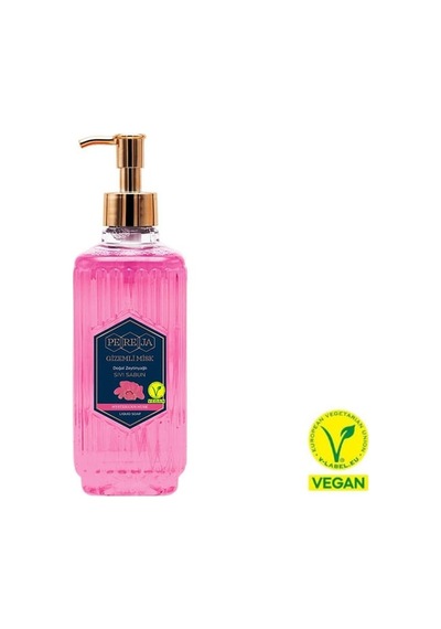 Pereja Gizemli Misk Doğal Zeytinyağlı Sıvı Sabun 500 Ml 8'li Paket