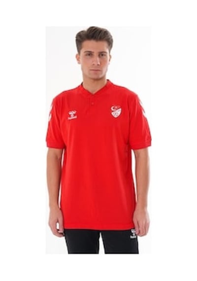 Hummel Tff Hakem Ders Ve Kamp T-shırt Kırmızı Kırmızı