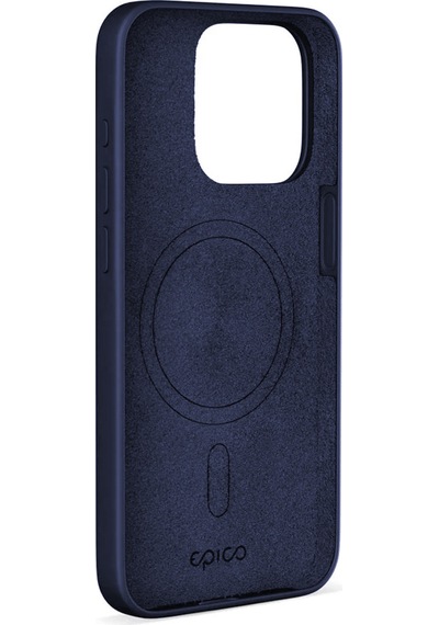 Epico Apple Uyumlu iPhone 15 Pro Mag+ Silikon Kılıf Blue Mavi