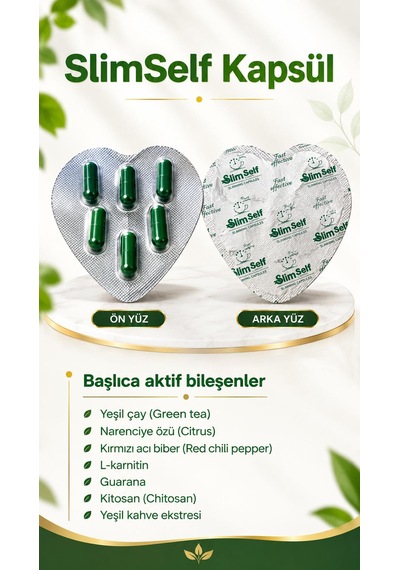 Slimself R.fitdetox Premium Form Destek Kapsül 90 Günlük Kullanım 3'lü Kutu Diğer