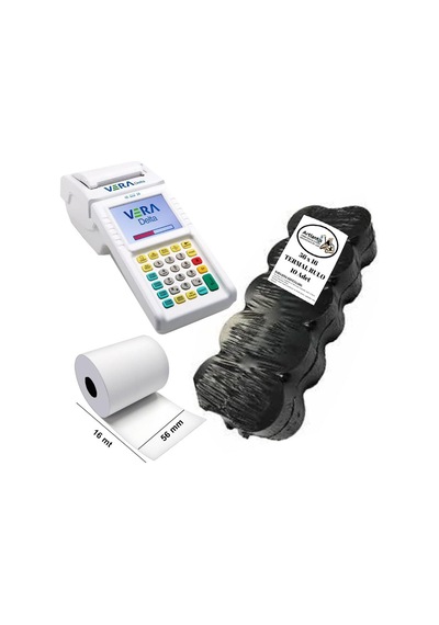 Termal Pos Kağıdı Yazarkasa Rulosu 56x16 10 Adet 1 Paket Artlanti