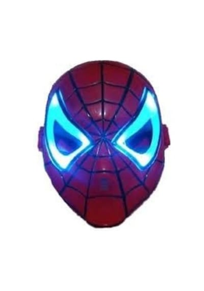 Spıderman Işıklı Maske - Örümcek Adam Maske Oyuncak Spiderman