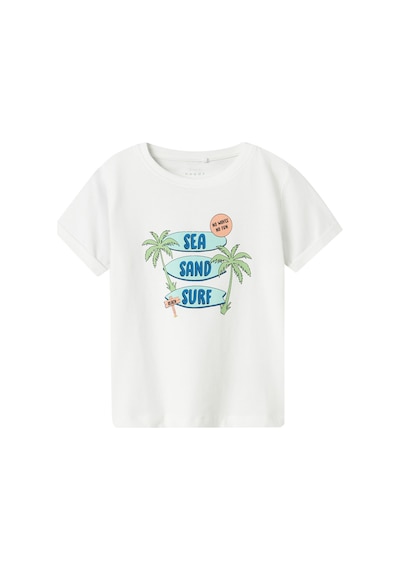 Name It Nmmvux Ss Top Beyaz Erkek Çocuk Kısa Kol T-shirt 000000000102263504 Beyaz