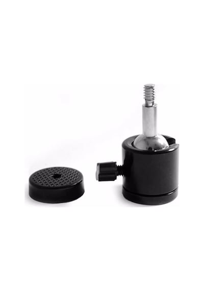 Tripod Ve Dslr Mount Adaptörü 360 Derece Döner Mini Hot Shoe 1/4