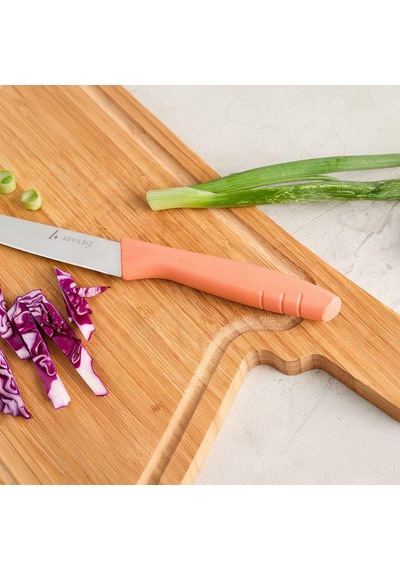 Aryıldız Primo Sebze Bıçağı Somon 11cm 301739