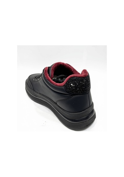 Guja 26k420 Taş Detaylı Rahat Kışlık Sneaker Kömür - 924693008 Kömür