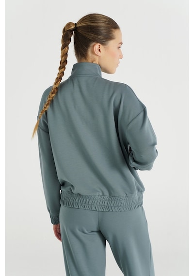 Hummel Sabrına Zıp Jacket Kadın Fermuarlı Ceket Yeşil