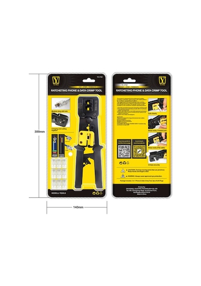 Powermaster Yk-376Z Ez-Rj11-Rj12 Ez Rj45 Çakma Pensesi