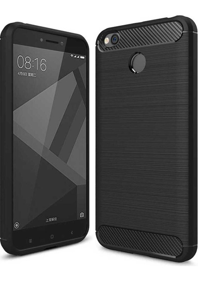 Xiaomi Redmi 4x Kılıf Zore Room Silikon Kapak Siyah