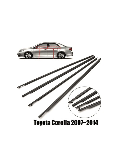 Toyota Corolla Dış Cam Fitil Sıyırıcı Su Sızdırmazlık Set 07-11