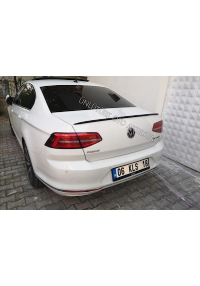 OtoÇizgi Vw Passat B8 Spoiler Bagaj Üstü Spoiler - Spoyler Piano Black OtoÇizgi
