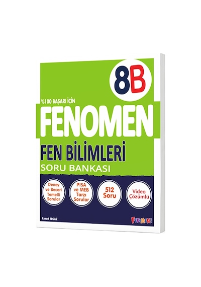 Burcu Fenomen 8 Fen Bilimleri Soru Bankası B