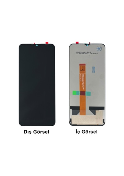 Teknonet Mipo M17 Uyumlu Lcd+dokunmatik - Siyah