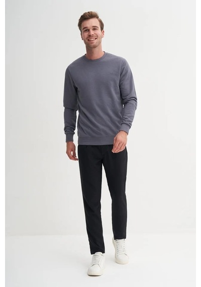 Cazador Caz 56100 3 Ipl. Basıc Sweat Erkek Koyu Gri 26kc56100