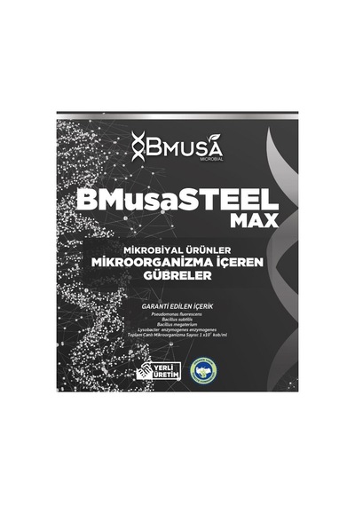 Bmusa Steel Max 5 Lt Mikrobiyal Gübre
