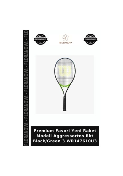 Premium Favori Yeni Raket Modeli Aggressortns Rkt Black/green 3 Wr147610u3