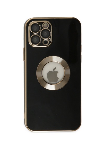 Apple iPhone  Uyumlu,  12 Pro Kılıf Store Silikon - Siyah