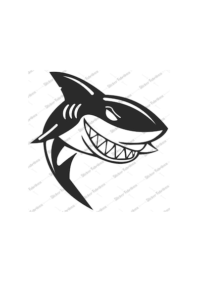 Köpek Balığı Köpekbalığı Sticker 00442