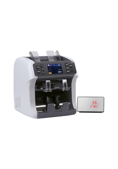 Mühlen Falcon L75 İki Katlı Profesyonel Karışık Para Sayma Makinesi