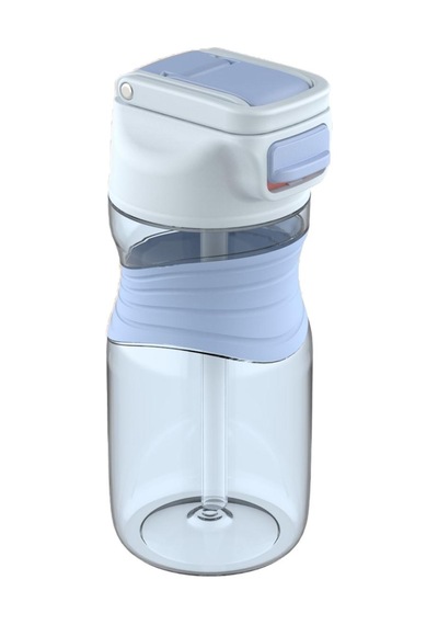 Vagonlife 450ml Pipetli Tritan Su Matarası Sarı-Mavi-Turuncu VGN030