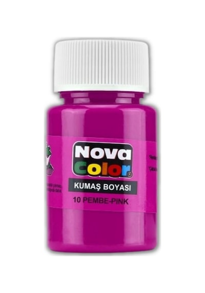 Kumaş Boyası Tişört Çanta Tekstil Boyası 30 Ml 1 Adet Nova Color Kumaş Boyası 1 Adet
