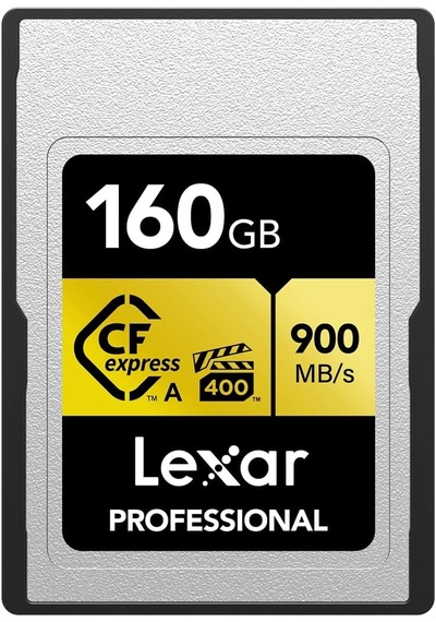 Lexar 160gb Profesyonel Cfexpress Tip A Altın Serisi Hafıza Kartı