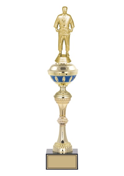 Odak Kupa - Figürlü Kupalar - Judo / Karate Figürlü Kupalar Fg-063 B - 48 Cm Altın - Beyaz